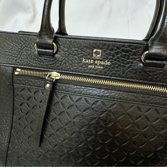 Kate Spade Black Perri Lane Romy Satchel with Removable Crossbody Strap - Picture 3 of 12